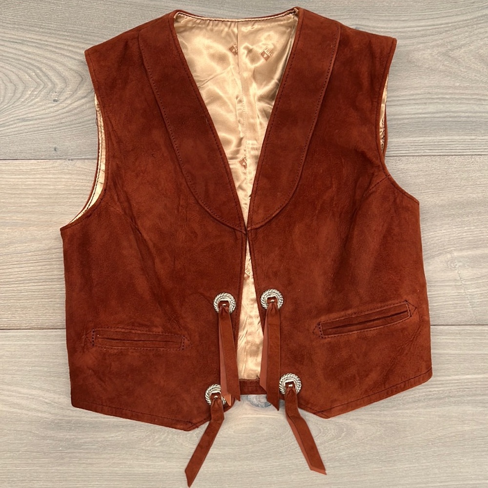 FRYE Suede Vest